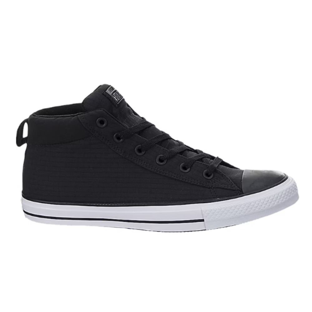 Converse Men's Chuck Taylor All Star Street Mid Shoes Black/White Size 10